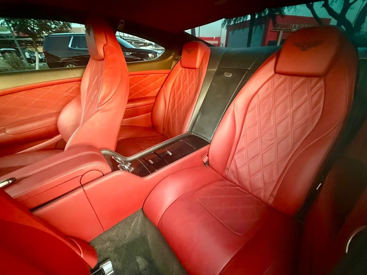 Bentley rear seats